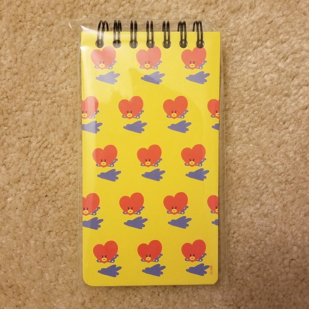 [sale $3 in bundle] BT21 TATA Spiral Memo